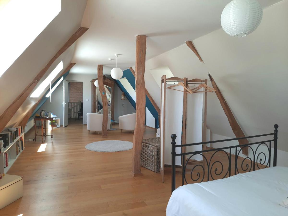 Les Hortensias-Chambre Chez L'Habitant Bretteville-du-Grand Caux Bagian luar foto